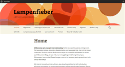 Desktop Screenshot of blog.lampen-lee-berlin.de