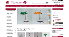 Desktop Screenshot of lampen-lee-berlin.de